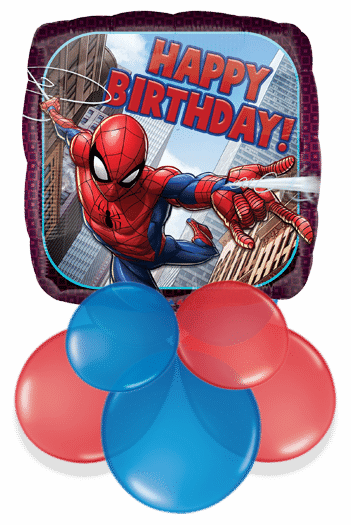 Spiderman Happy Birthday Air Filled Display