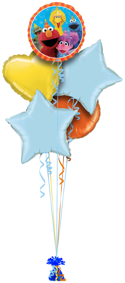 Sesame Street Character Balloon Bunch
