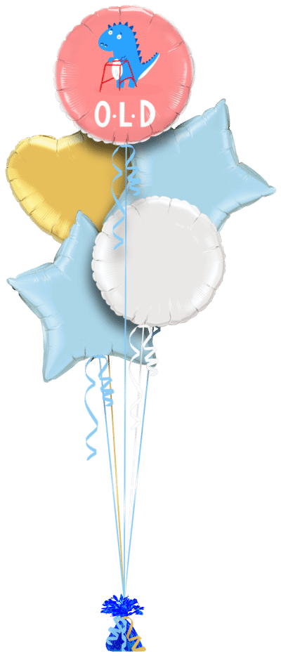 O-L-D Balloon Bunch