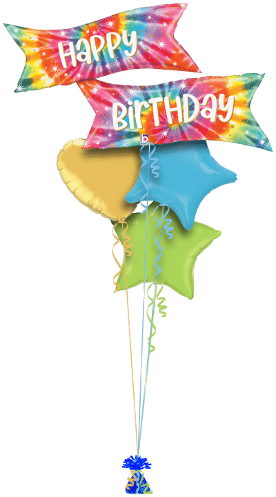 Birthday Banners Balloon Balloon Bunch