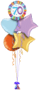 Radiant 70th Balloon