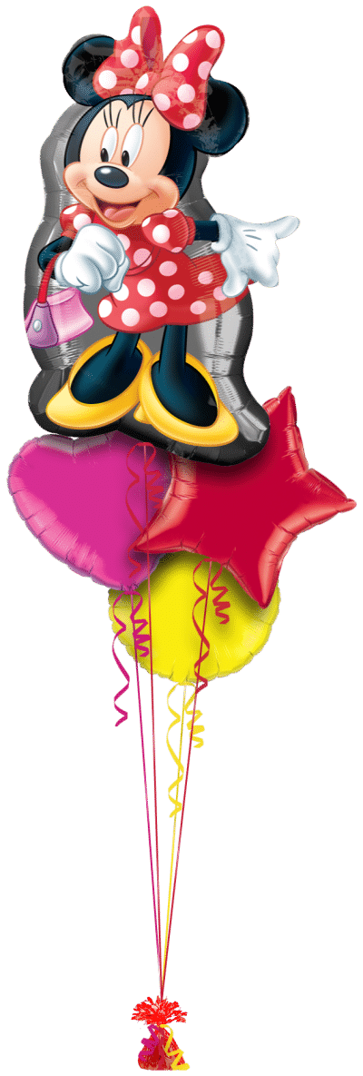 Minnie Mouse SuperShape Balloon Bunch