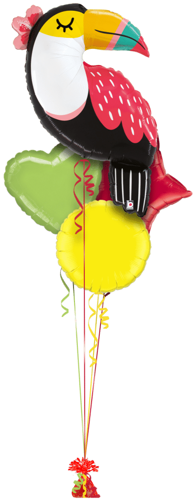 Giant Toucan Balloon Bunch