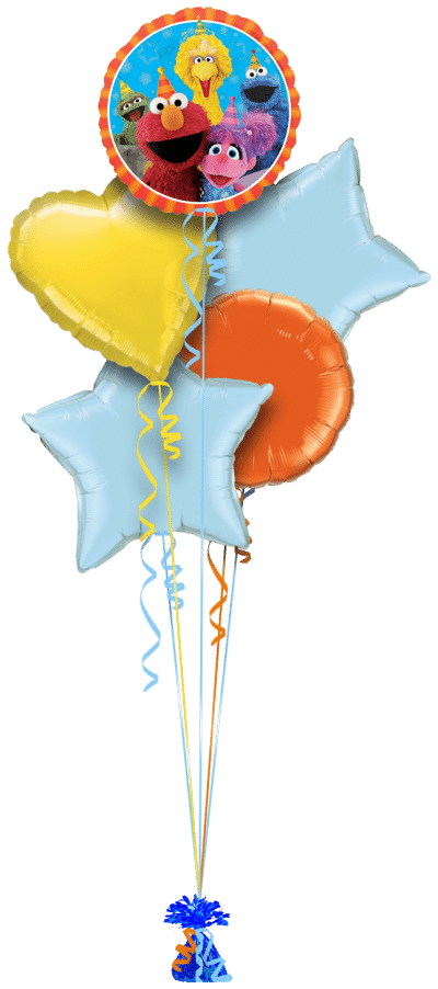 Sesame Street Character Balloon Bunch