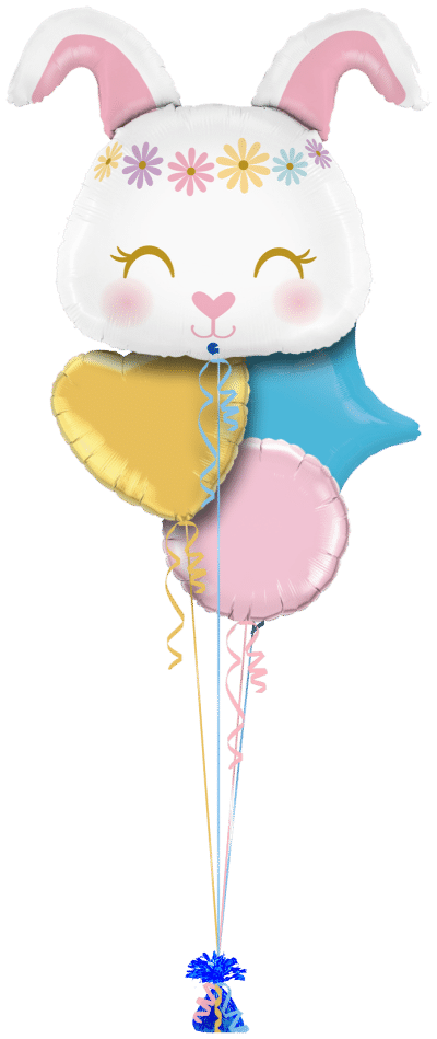 Easter Bunny Balloon Bunch