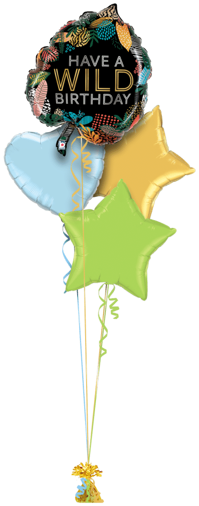 Have a Wild Birthday Balloon Bunch