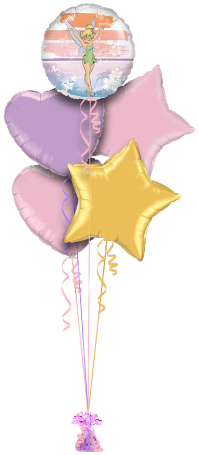 Tinkerbell Balloon Bunch