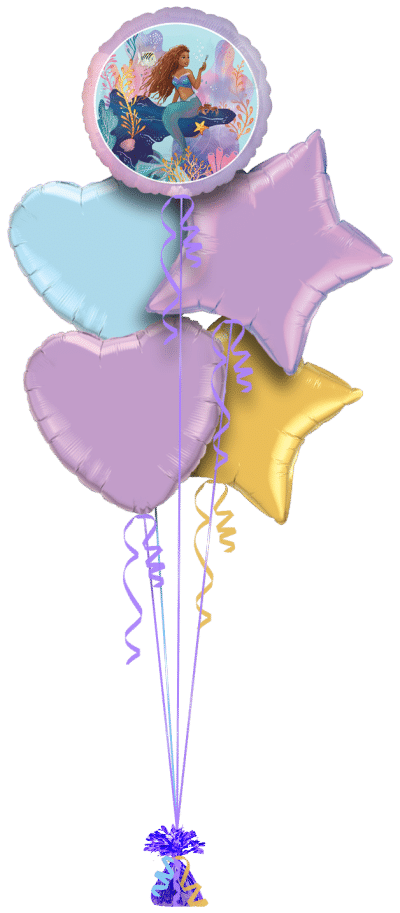 The Little Mermaid Balloon Bunch