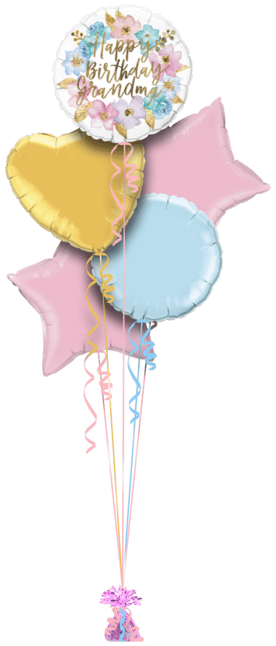 Happy Birthday Grandma Balloon Bunch