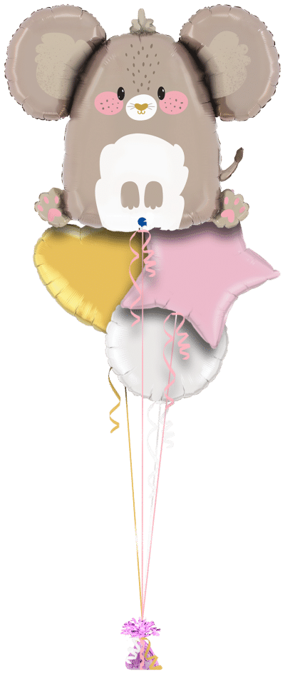 Cute Mouse Balloon Bunch