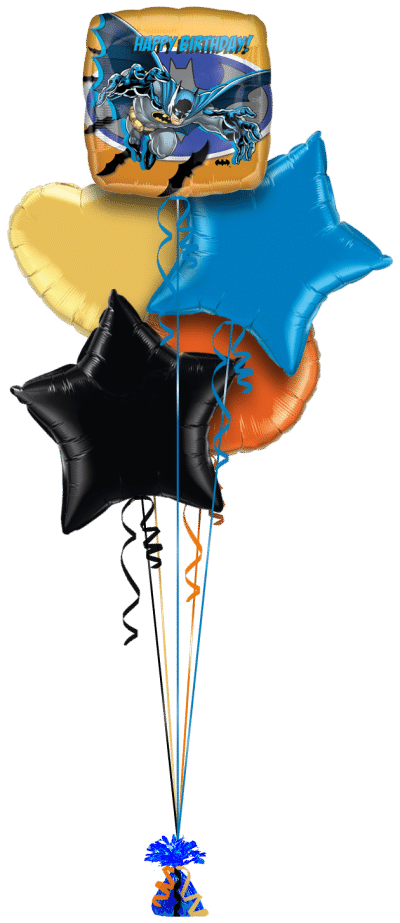 Happy Birthday Batman Balloon Bunch