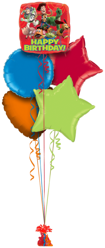 Toy Story Gang Happy Birthday Balloon Bunch