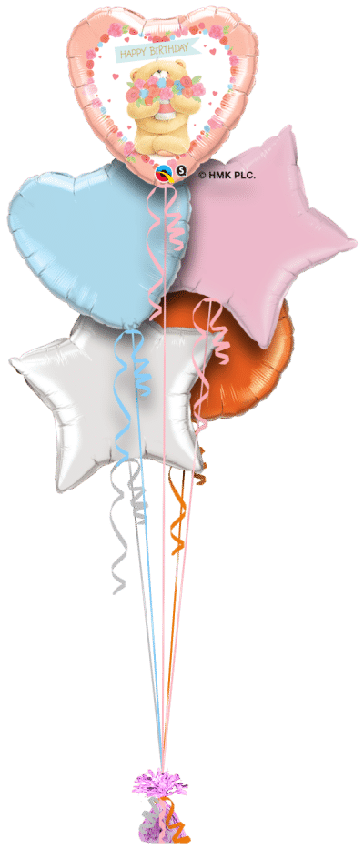 Forever Friends Birthday Balloon Bunch