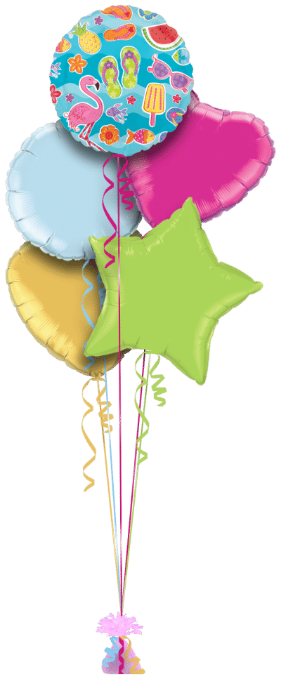 Summer Fun Balloon Bunch