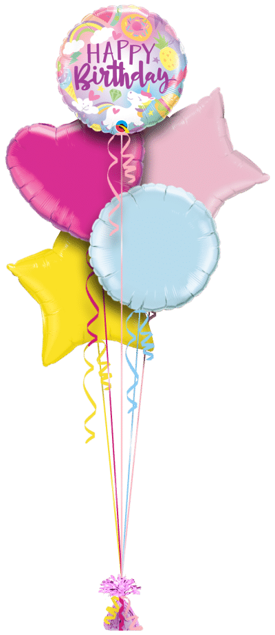 Fantastical Fun Birthday Balloon Bunch
