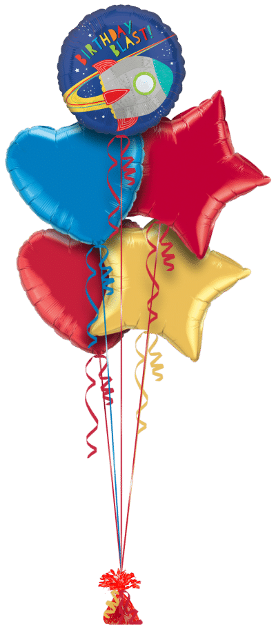 Birthday Blast Balloon Bunch