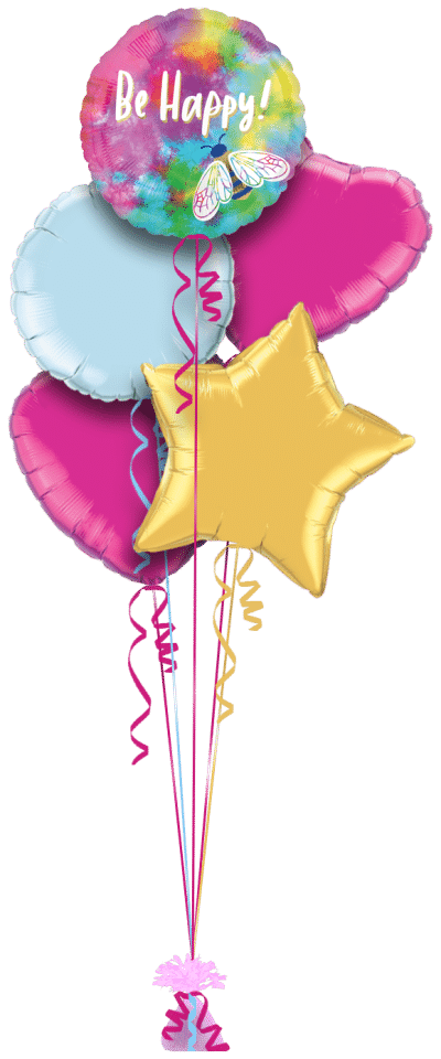 Be Happy Balloon Bunch