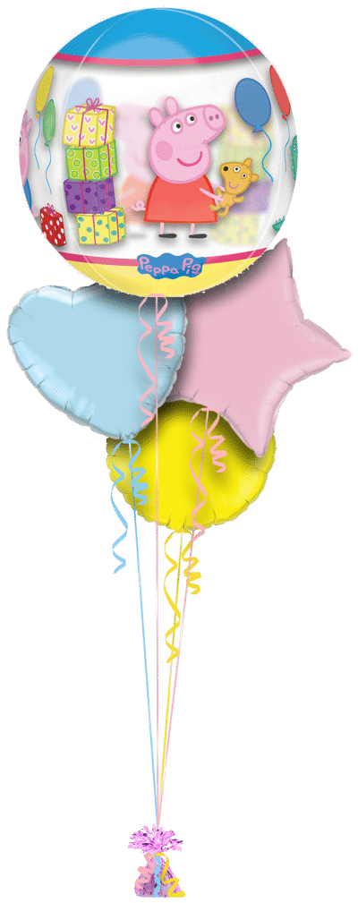 Peppa Pig Orbz Balloon Bunch