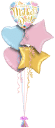 Mothers Day Pastel Hearts Balloon