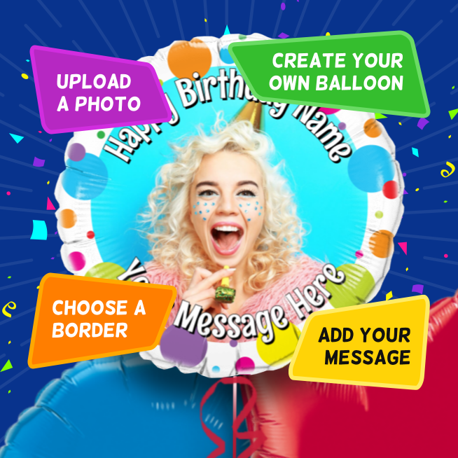 Birthday Balloons Helium Balloon Gift Delivery Uk