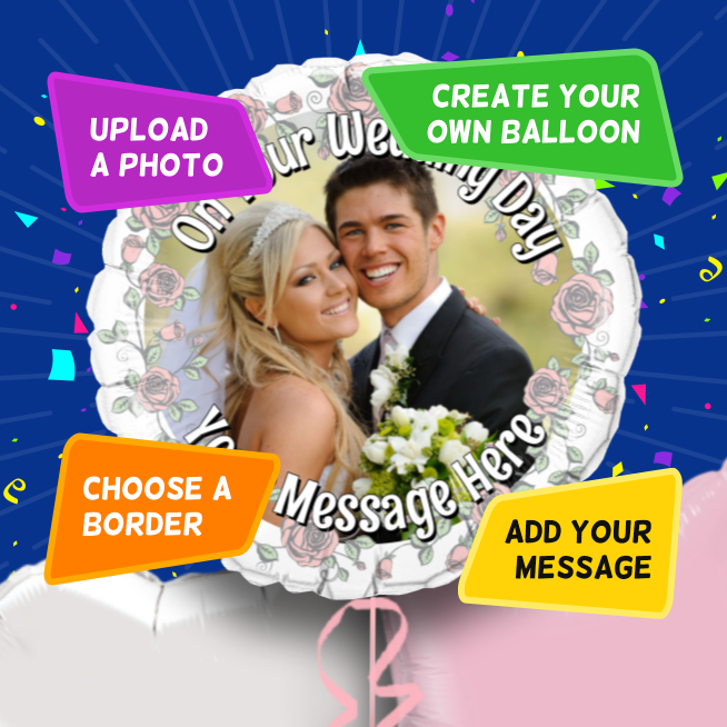 An example of a Wedding photo balloon