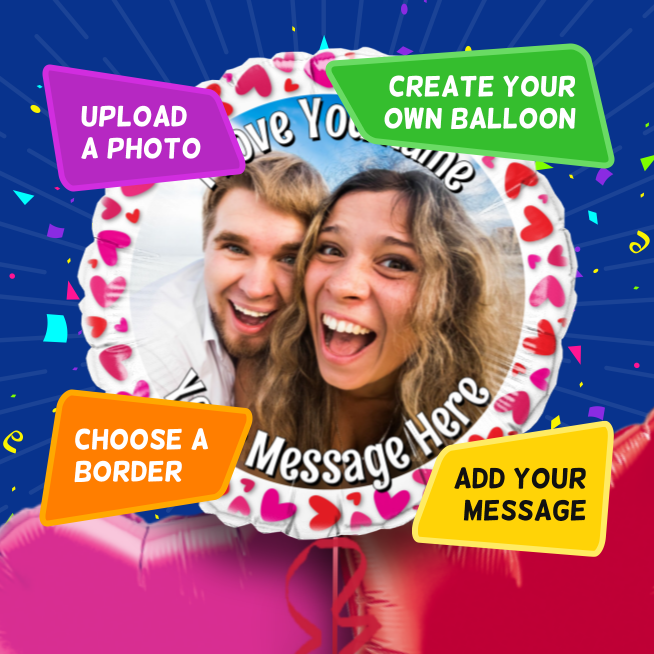 An example of a Love photo balloon