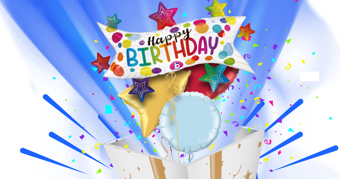 Helium Balloons Delivered Inflated Balloon Gifts Next Day Delivery