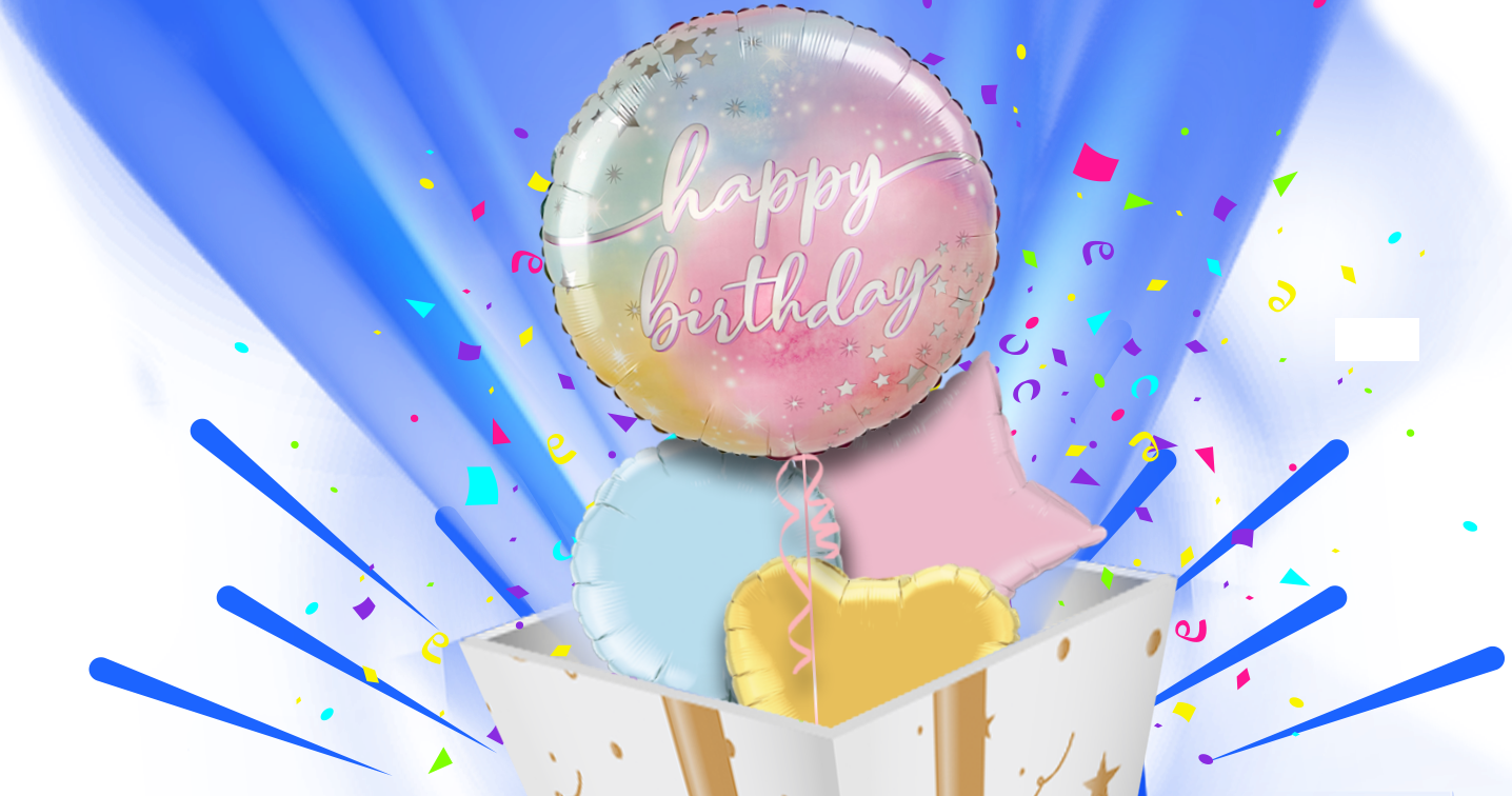 Helium Balloons Delivered Inflated Balloon Gifts Next Day Delivery